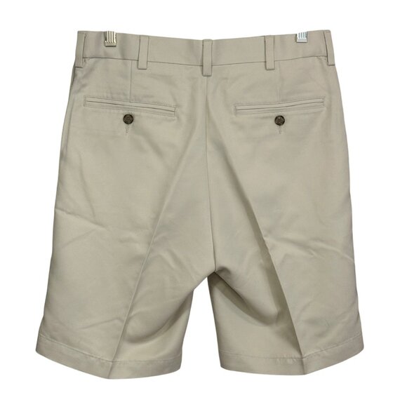 Rounndtree & York Beige Shorts With Expandable Waistband Size 30 - Picture 2 of 5